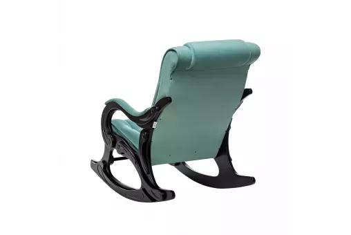 Кресло-качалка Модель 77  Венге V43 зеленый