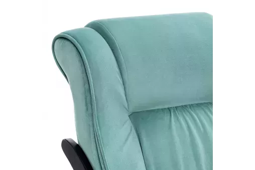 Кресло-качалка Модель 77  Венге V43 зеленый