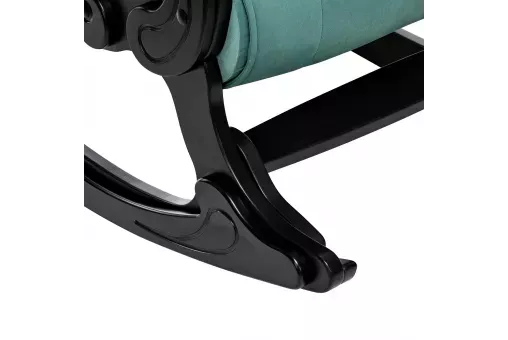 Кресло-качалка Модель 77  Венге V43 зеленый