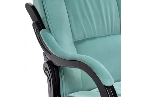 Кресло-маятник Модель 78 Венге ткань V 43  Венге V43 зеленый