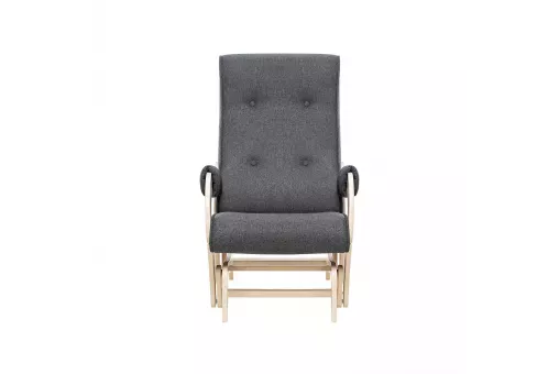 Кресло-маятник Модель 708 Дуб шампань ткань Malmo 95   