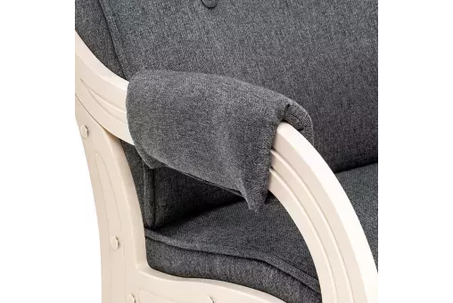 Кресло-маятник Модель 708 Дуб шампань ткань Malmo 95   