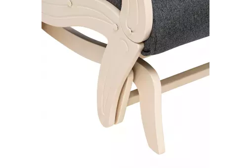 Кресло-маятник Модель 708 Дуб шампань ткань Malmo 95   