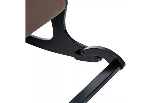 Кресло-качалка Модель 707 Венге ткань V 23 Венге V23 молочный шоколад     