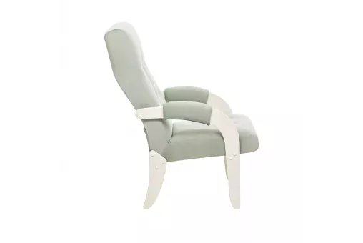 Кресло Leset Спринг  Слоновая кость V14 бирюзовый