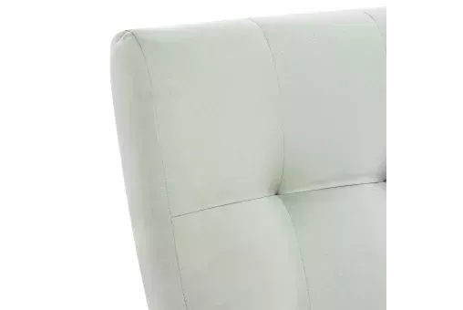 Кресло Leset Спринг  Слоновая кость V14 бирюзовый