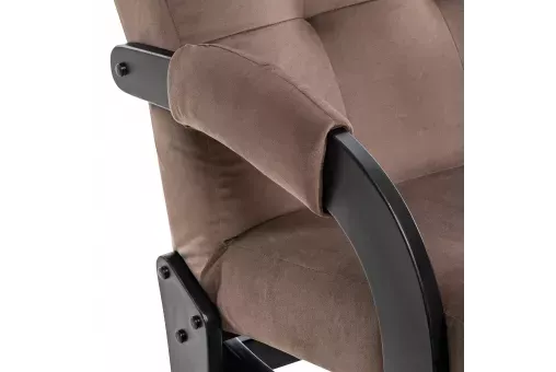 Кресло-маятник Leset Спринг  Венге V23 молочный шоколад