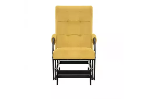 Кресло-маятник Leset Спринг  Венге V28 желтый