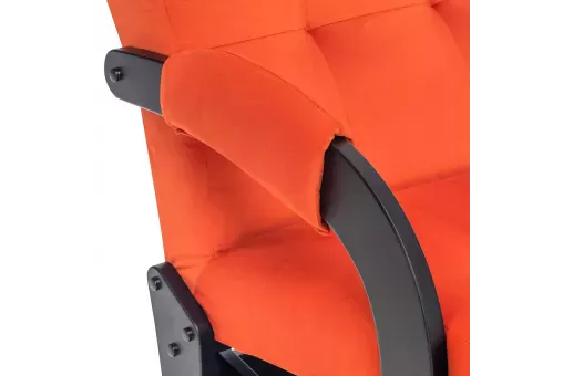 Кресло-маятник Leset Спринг  Венге V39 оранжевый