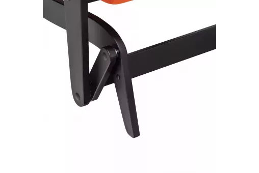 Кресло-маятник Leset Спринг  Венге V39 оранжевый