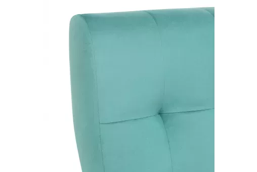 Кресло-маятник Leset Спринг  Слоновая кость V43 зелёный