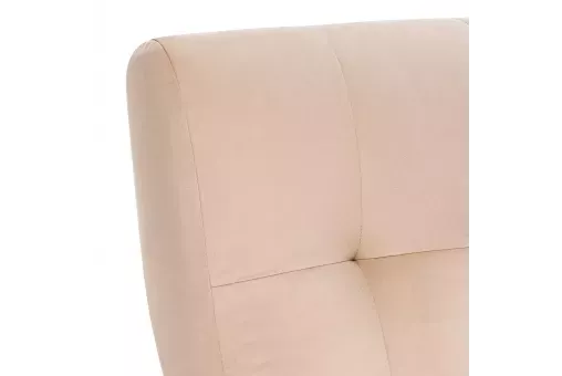 Кресло-маятник Leset Спринг  Слоновая кость V18 бежевый