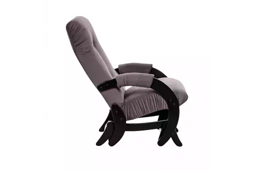 Кресло-качалка Модель 68 (Leset Футура) Венге ткань V 19  Венге V19 коричнево-красный