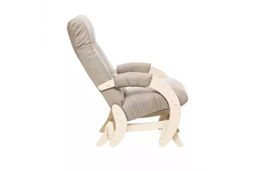 Кресло-качалка Модель 68 (Leset Футура) Дуб шампань ткань Malmo 05