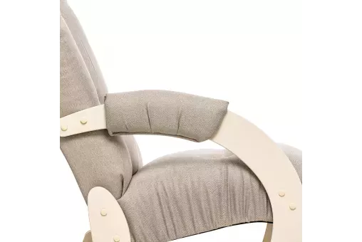 Кресло-качалка Модель 68 (Leset Футура) Дуб шампань ткань Malmo 05