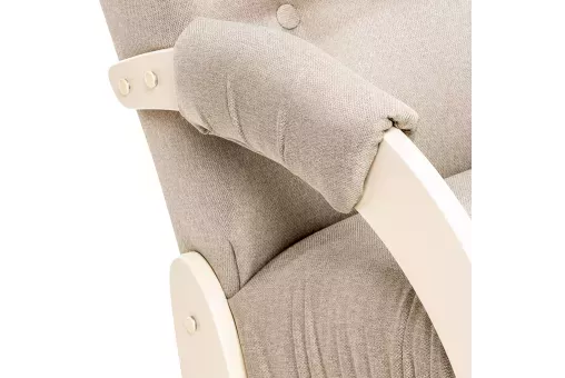 Кресло-качалка Модель 68 (Leset Футура) Дуб шампань ткань Malmo 05