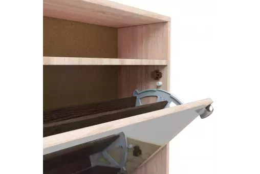 Обувница Leset Эдит 4S  Дуб сонома 