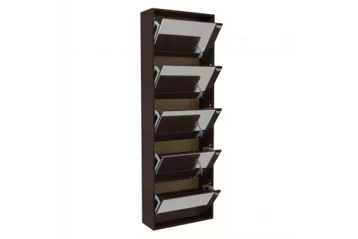 Обувница Leset Эдит 5S  Венге 