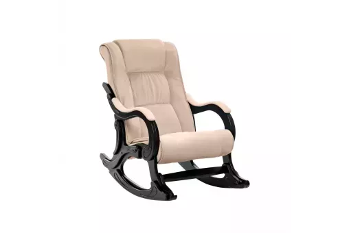 Кресло-качалка Модель 77  Венге V18 бежевый