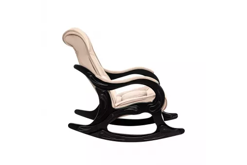 Кресло-качалка Модель 77  Венге V18 бежевый