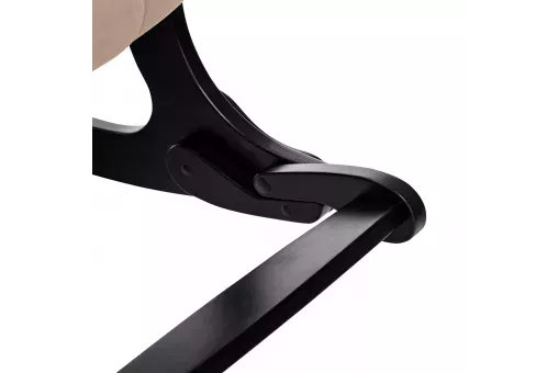 Кресло-качалка Модель 77  Венге V18 бежевый