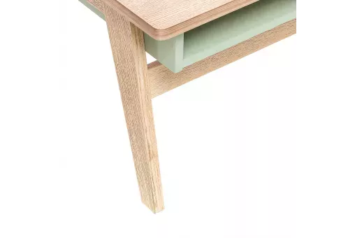 Стол Leset Сканди Дуб / компаньон Олива