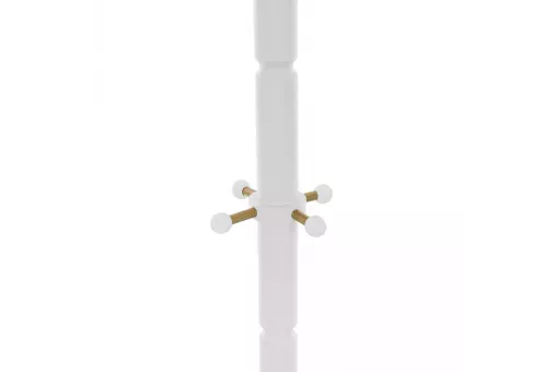 Вешалка напольная Leset Галант-3  Белый 