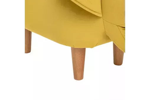 Пуф Leset Dino COMBI   V28 желтый - компаньон V01 белый