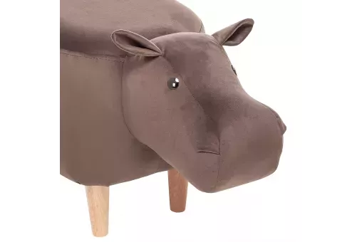 Пуф Leset Hippo COMBI   V23 молочный шоколад