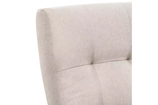 Кресло-маятник Leset Спринг  Слоновая кость Malmo 05