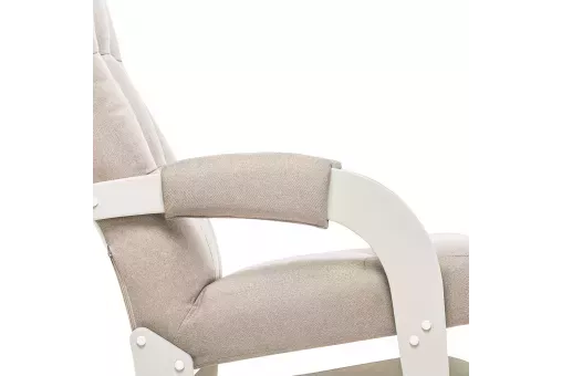 Кресло-маятник Leset Спринг  Слоновая кость Malmo 05