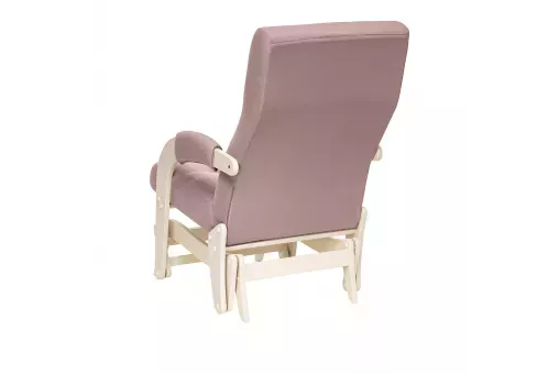 Кресло-маятник Leset Спринг  Слоновая кость V11 сиреневый