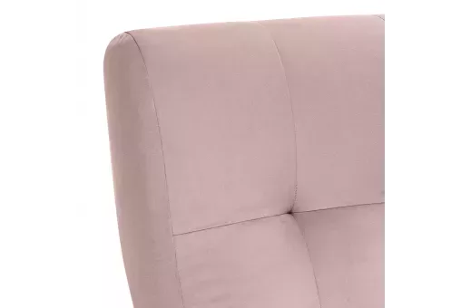 Кресло-маятник Leset Спринг  Слоновая кость V11 сиреневый