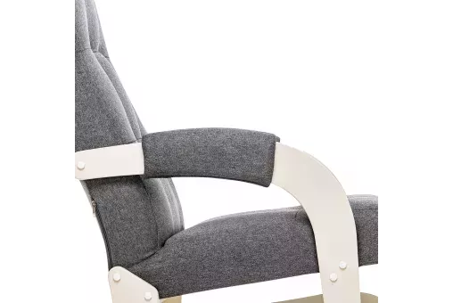 Кресло-маятник Leset Спринг  Слоновая кость Malmo 95