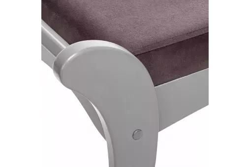 Банкетка Leset Стефани  Серый ясень V19 коричнево-красный