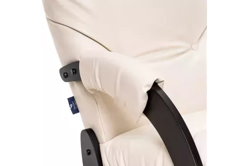 Кресло-качалка Модель 67 Венге текстура к / з Varana cappuccino  Венге текстура Varana Cappuccino