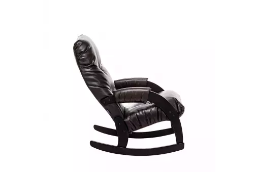 Кресло-качалка Модель 67 Венге текстура к / з Varana DK-BROWN  Венге текстура Varana DK-Brown