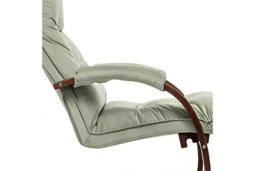 Кресло-трансформер Leset Монако  Орех текстура V14 бирюзовый