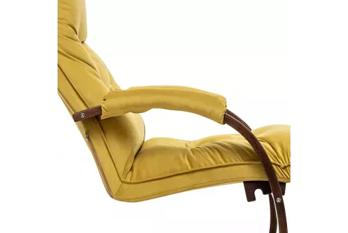 Кресло-трансформер Leset Монако  Орех текстура V28 желтый