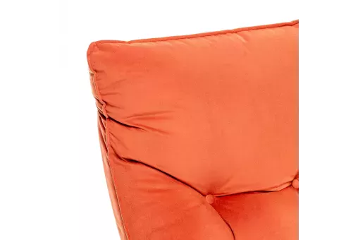 Кресло-трансформер Leset Монако  Орех текстура V39 оранжевый