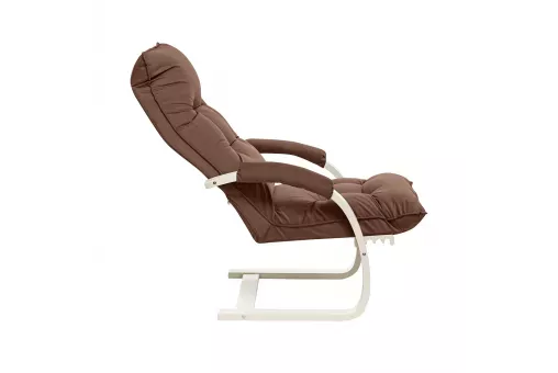 Кресло-трансформер Leset Монако  Слоновая кость V23 молочный шоколад