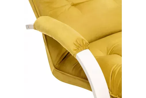 Кресло-трансформер Leset Монако  Слоновая кость V28 желтый