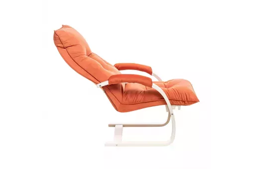 Кресло-трансформер Leset Монако  Слоновая кость V39 оранжевый