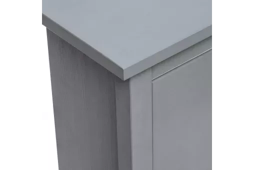 Leset Тумба Мира-4 (Тумба 04)  Серый 