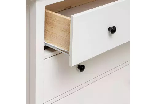 Leset Комод Мира-3 (Комод 03)  Белый 