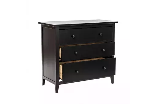 Leset Комод Мира-3 (Комод 03)  Чёрный 