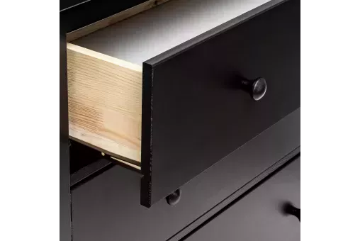 Leset Комод Мира-3 (Комод 03)  Чёрный 