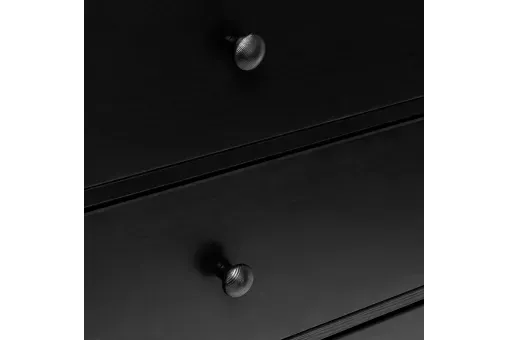 Leset Комод Мира-3 (Комод 03)  Чёрный 