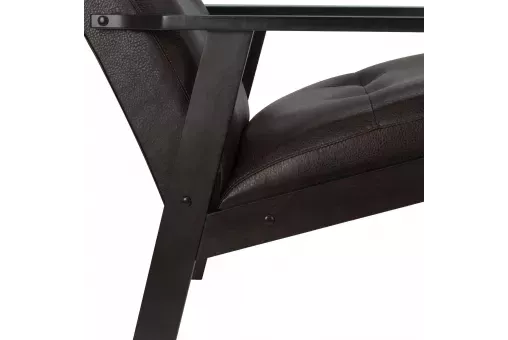 Кресло Leset Retro  Венге Vegas Lite Amber