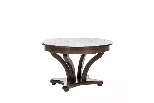 Стол раздвижной Leset Ромео 1Р орех шоколадный / патина тёмный орех